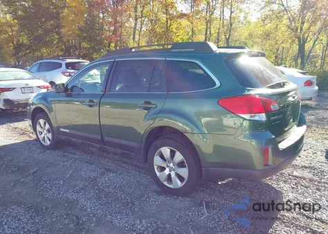 2010 Subaru Outback 2.5I Premium z USA, uszkodzony, nr VIN 4S4BRBFC6A3338123